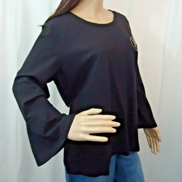 🐧TOMMY HILFIGER Logo Womens New 1451 Black XL - Picture 4 of 5